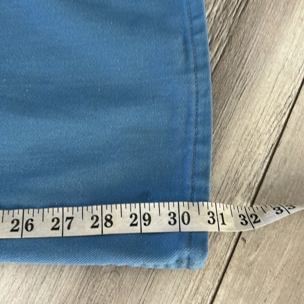 Vintage 1960s wide leg bell bottom wranglers with embroidery size 18 - Picture 12 of 16